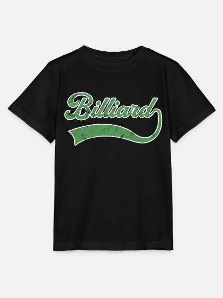 Billiard Schriftzug - Stanley/Stella Kinder T-Shirt MINI CREATOR - Schwarz