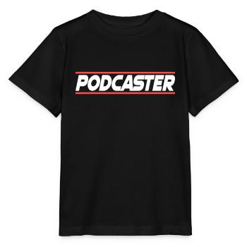 Podcaster Podcast host - Stanley/Stella MINI CREATOR Kids’ T-Shirt - black - Front - Mikhail (115cm)
