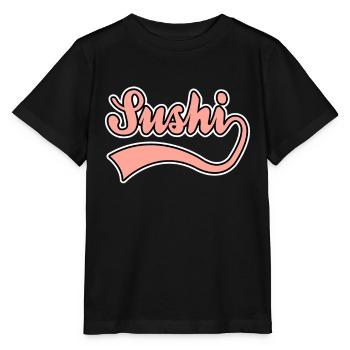 Sushi Liebhaber - Stanley/Stella Kinder T-Shirt MINI CREATOR  - Schwarz - Vorne - Mikhail (115cm)