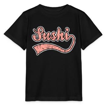 Sushi Liebhaber - Stanley/Stella Kinder T-Shirt MINI CREATOR  - Schwarz - Vorne - Mikhail (115cm)