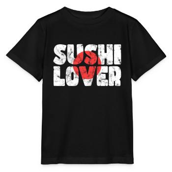 Sushi Liebhaber - Stanley/Stella Kinder T-Shirt MINI CREATOR  - Schwarz - Vorne - Mikhail (115cm)
