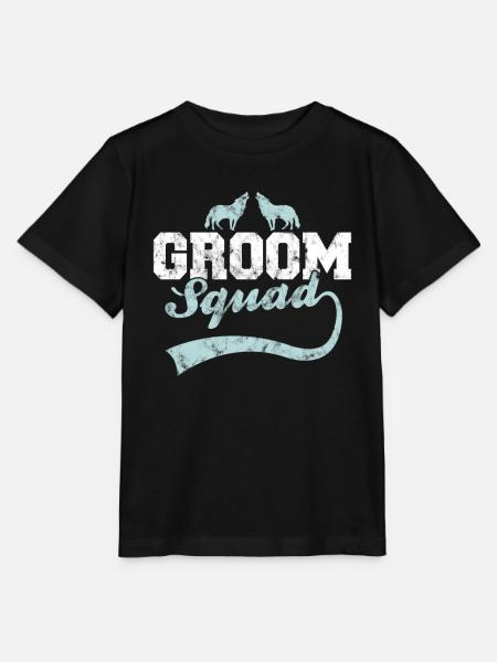 Bräutigam's Wolfsrudel - Stanley/Stella Kinder T-Shirt MINI CREATOR  - Schwarz