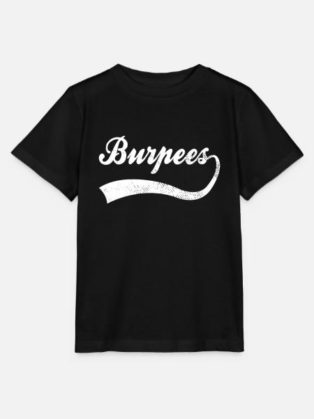 Burpees Schriftzug - Stanley/Stella Kinder T-Shirt MINI CREATOR  - Schwarz
