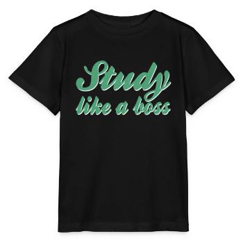 Studieren Spruch - Stanley/Stella Kinder T-Shirt MINI CREATOR  - Schwarz - Vorne - Mikhail (115cm)