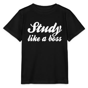 Studieren Spruch - Stanley/Stella Kinder T-Shirt MINI CREATOR  - Schwarz - Vorne - Mikhail (115cm)