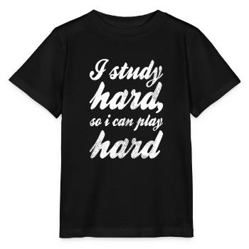 Studieren Spruch - Stanley/Stella Kinder T-Shirt MINI CREATOR  - Schwarz - Vorne - Mikhail (115cm)