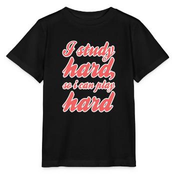 Studieren Spruch - Stanley/Stella Kinder T-Shirt MINI CREATOR  - Schwarz - Vorne - Mikhail (115cm)