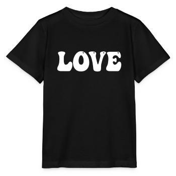 Aimer Amour amoureux - T-shirt bio MINI CREATOR Stanley/Stella Enfant - noir - Devant - Mikhail (115cm)