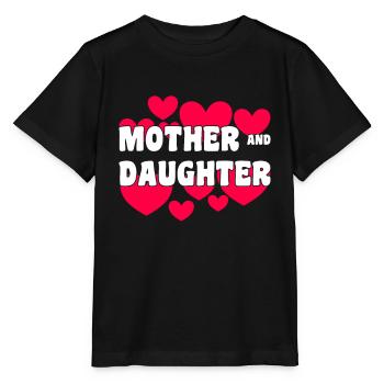 Mother and daughter - Stanley/Stella MINI CREATOR Kids’ T-Shirt - black - Front - Mikhail (115cm)