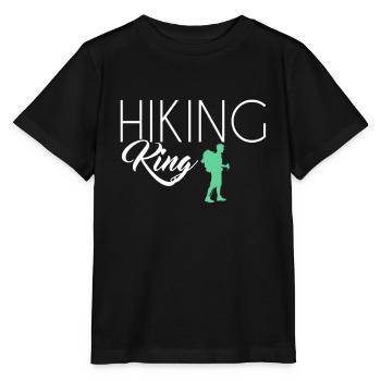 Hiking King - Stanley/Stella Kinder T-Shirt MINI CREATOR  - Schwarz - Vorne - Mikhail (115cm)