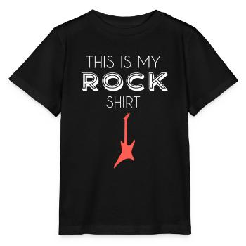 Jupe chemise - T-shirt bio MINI CREATOR Stanley/Stella Enfant - noir - Devant - Mikhail (115cm)
