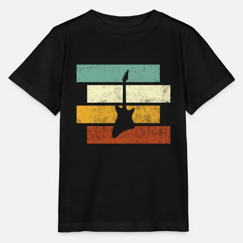 Rock Rétro - T-shirt bio MINI CREATOR Stanley/Stella Enfant - noir