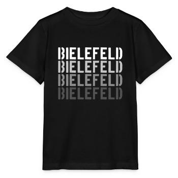 Bielefeld - Stanley/Stella Kinder T-Shirt MINI CREATOR  - Schwarz - Vorne - Mikhail (115cm)