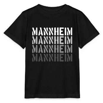 Mannheim - Stanley/Stella Kinder T-Shirt MINI CREATOR  - Schwarz - Vorne - Mikhail (115cm)