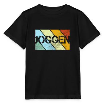Jogging Rétro - T-shirt bio MINI CREATOR Stanley/Stella Enfant - noir - Devant - Mikhail (115cm)