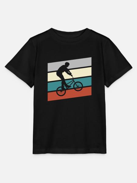 BMX Retro - Stanley/Stella Kinder T-Shirt MINI CREATOR - Schwarz