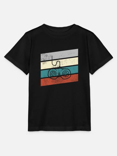 Gaming Retro - Stanley/Stella Kinder T-Shirt MINI CREATOR - Schwarz
