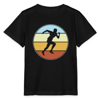 Jogging Rétro - T-shirt bio MINI CREATOR Stanley/Stella Enfant - noir - Devant - Mikhail (115cm)