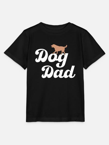 Hundepapa dog dad - Stanley/Stella Kinder T-Shirt MINI CREATOR - Schwarz