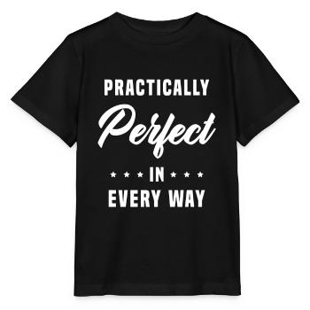 Pratiquement parfait à tous points de vue - T-shirt bio MINI CREATOR Stanley/Stella Enfant - noir - Devant - Mikhail (115cm)