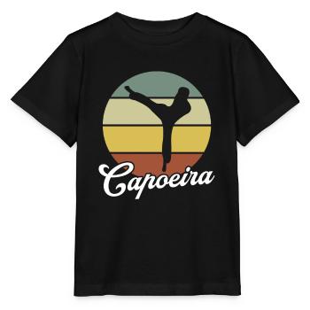 Capoeira - T-shirt bio MINI CREATOR Stanley/Stella Enfant - noir - Devant - Mikhail (115cm)