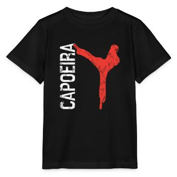 Capoeira - T-shirt bio MINI CREATOR Stanley/Stella Enfant - noir - Devant - Mikhail (115cm)