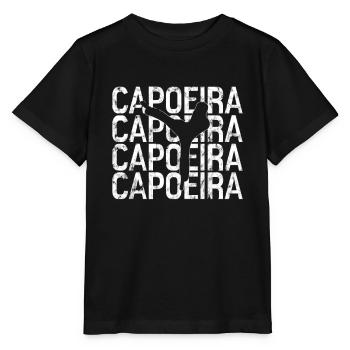 Capoeira - T-shirt bio MINI CREATOR Stanley/Stella Enfant - noir - Devant - Mikhail (115cm)
