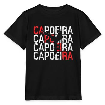 Capoeira - T-shirt bio MINI CREATOR Stanley/Stella Enfant - noir - Devant - Mikhail (115cm)