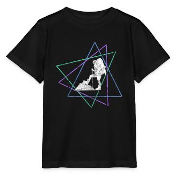 Bergsteigen - Stanley/Stella Kinder T-Shirt MINI CREATOR  - Schwarz - Vorne - Mikhail (115cm)