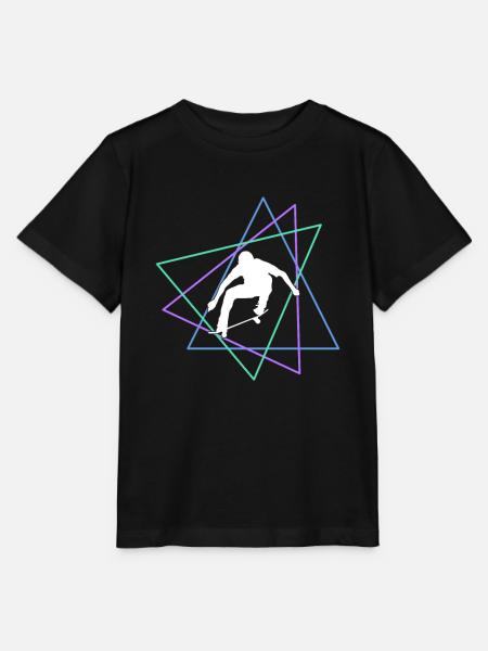 Skating - Stanley/Stella Kinder T-Shirt MINI CREATOR  - Schwarz