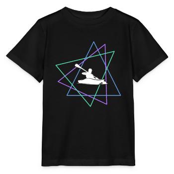 Kanu - Stanley/Stella Kinder T-Shirt MINI CREATOR  - Schwarz - Vorne - Mikhail (115cm)