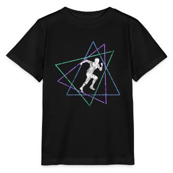 Joggen - Stanley/Stella Kinder T-Shirt MINI CREATOR  - Schwarz - Vorne - Mikhail (115cm)