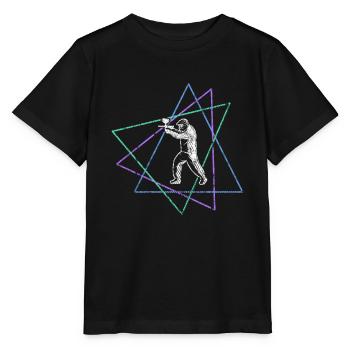 Paintball - T-shirt bio MINI CREATOR Stanley/Stella Enfant - noir - Devant - Mikhail (115cm)