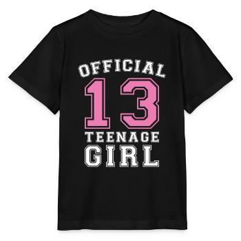 Geboren 13 Teen Jugend Jugendlich - Stanley/Stella Kinder T-Shirt MINI CREATOR  - Schwarz - Vorne - Mikhail (115cm)