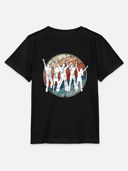 Tanzen Retro - Stanley/Stella Kinder T-Shirt MINI CREATOR - Schwarz