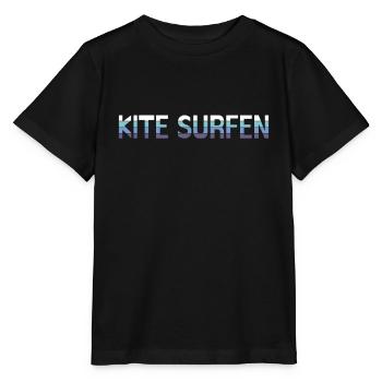 Kite - Stanley/Stella Kinder T-Shirt MINI CREATOR  - Schwarz - Vorne - Mikhail (115cm)