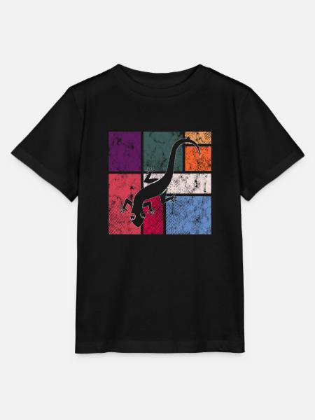 Eidechse - Stanley/Stella Kinder T-Shirt MINI CREATOR - Schwarz