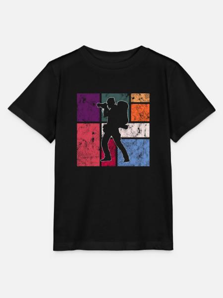 Fotografie - Stanley/Stella Kinder T-Shirt MINI CREATOR - Schwarz