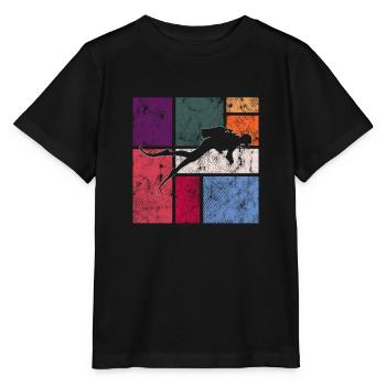 Plonger - T-shirt bio MINI CREATOR Stanley/Stella Enfant - noir - Devant - Mikhail (115cm)