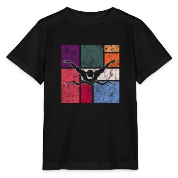 Nager - T-shirt bio MINI CREATOR Stanley/Stella Enfant - noir - Devant - Mikhail (115cm)