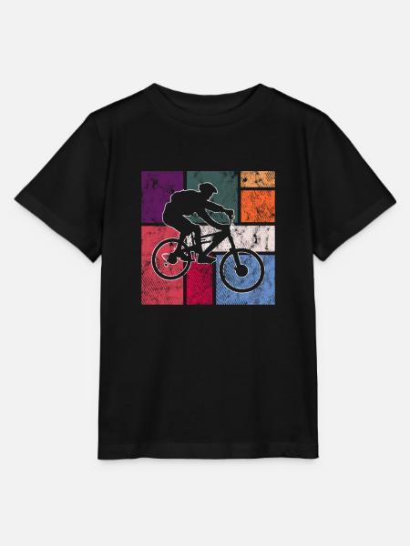 Mountainbike - Stanley/Stella Kinder T-Shirt MINI CREATOR  - Schwarz