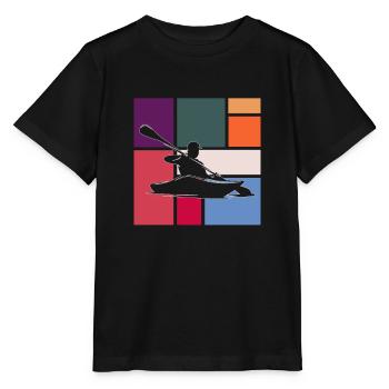 Kanu - Stanley/Stella Kinder T-Shirt MINI CREATOR  - Schwarz - Vorne - Mikhail (115cm)