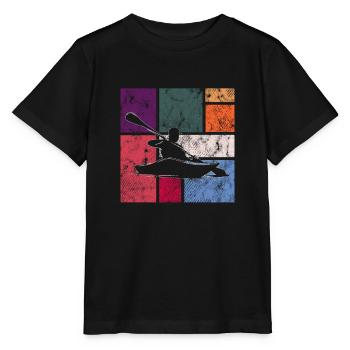Kanu - Stanley/Stella Kinder T-Shirt MINI CREATOR  - Schwarz - Vorne - Mikhail (115cm)