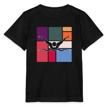 Nager - T-shirt bio MINI CREATOR Stanley/Stella Enfant - noir - Devant - Mikhail (115cm)