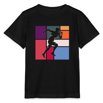 Joggen - Stanley/Stella Kinder T-Shirt MINI CREATOR  - Schwarz - Vorne - Mikhail (115cm)