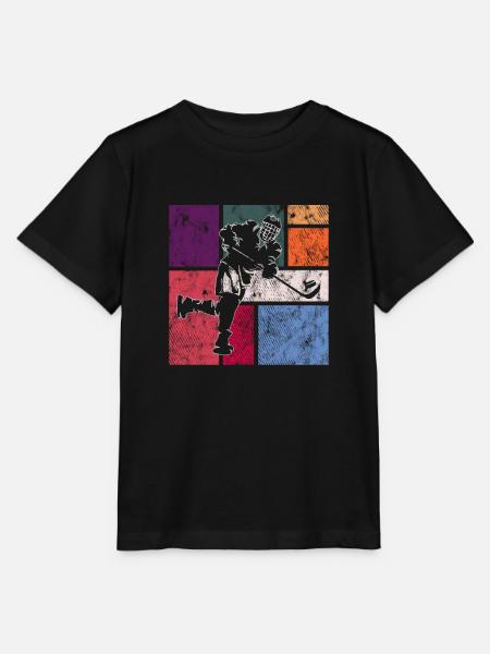 Eishockey - Stanley/Stella Kinder T-Shirt MINI CREATOR  - Schwarz