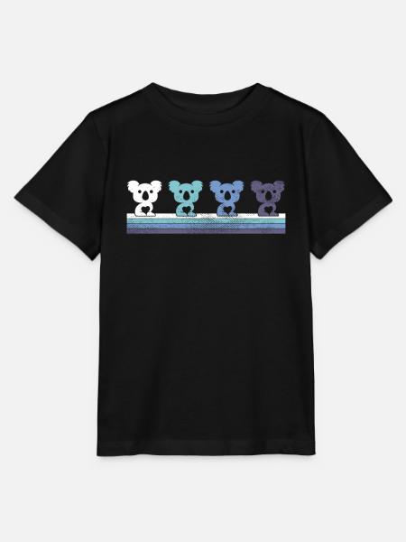 Koala - Stanley/Stella Kinder T-Shirt MINI CREATOR - Schwarz