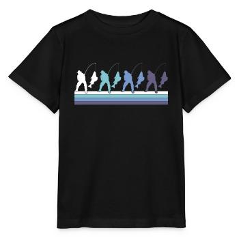 Angling - Stanley/Stella MINI CREATOR Kids’ T-Shirt - black - Front - Mikhail (115cm)