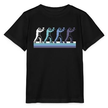 Paintball - T-shirt bio MINI CREATOR Stanley/Stella Enfant - noir - Devant - Mikhail (115cm)