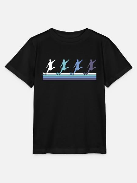 Fußball - Stanley/Stella Kinder T-Shirt MINI CREATOR  - Schwarz